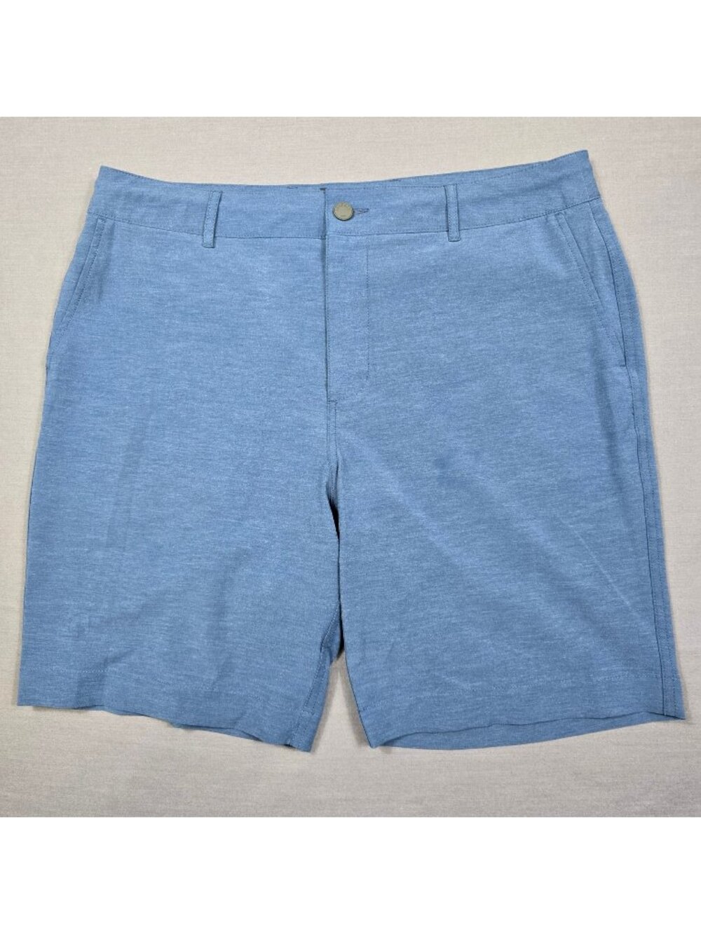 Faherty All Day Shorts Mens 35 Blue 9"